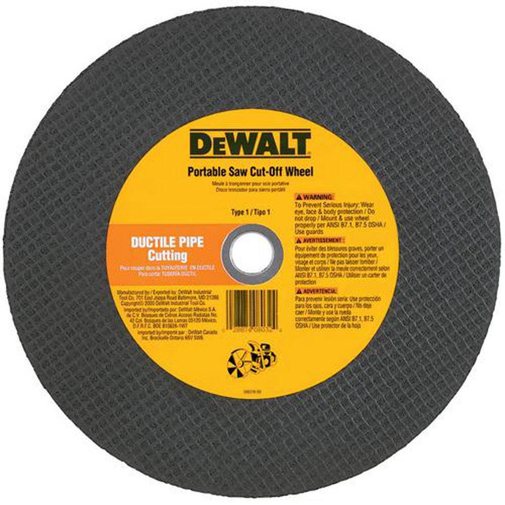 DEWALT 2X1/8X1 Ductile Iron Pipe Portable SAW Blade 