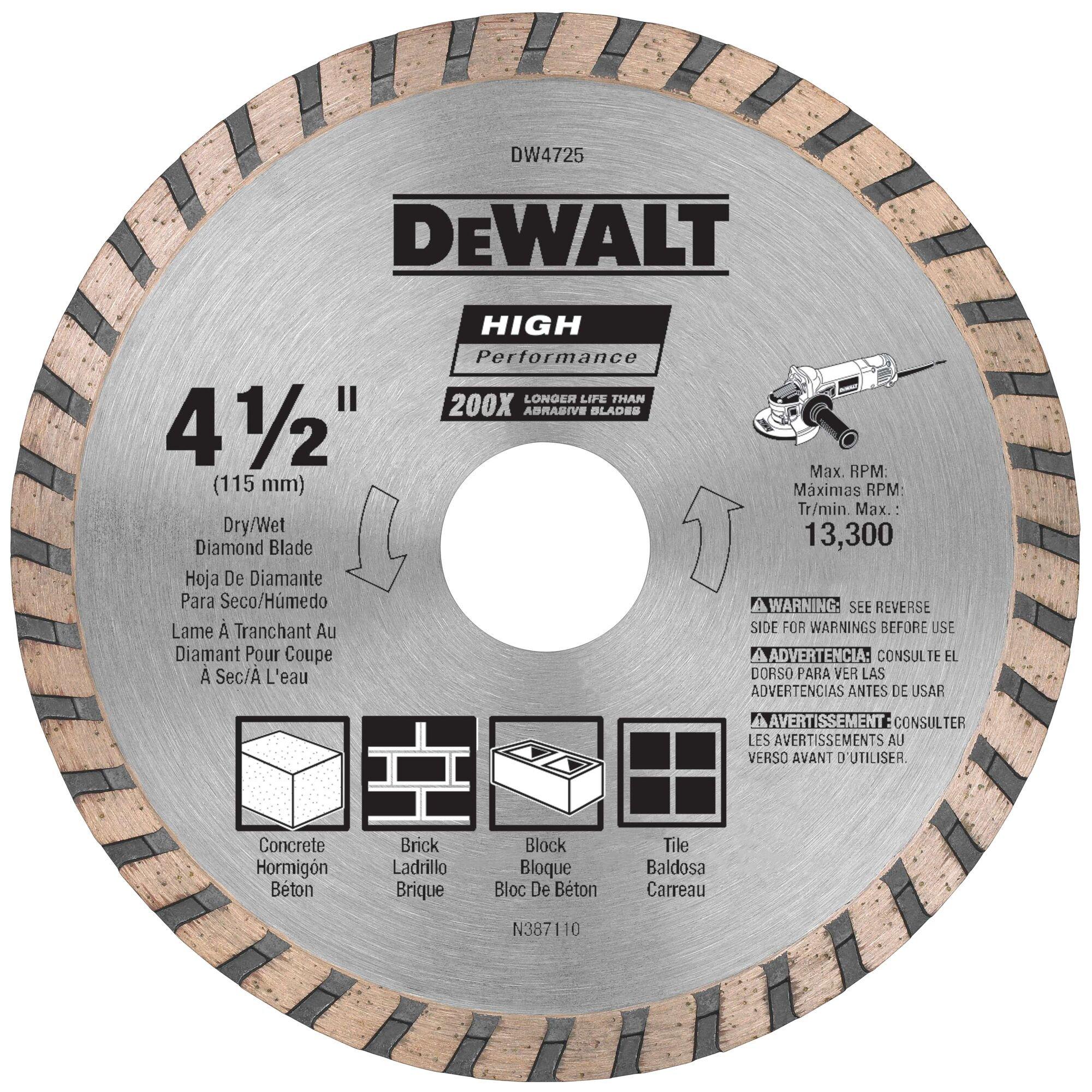 DEWALT High Performance Turbo Blade 