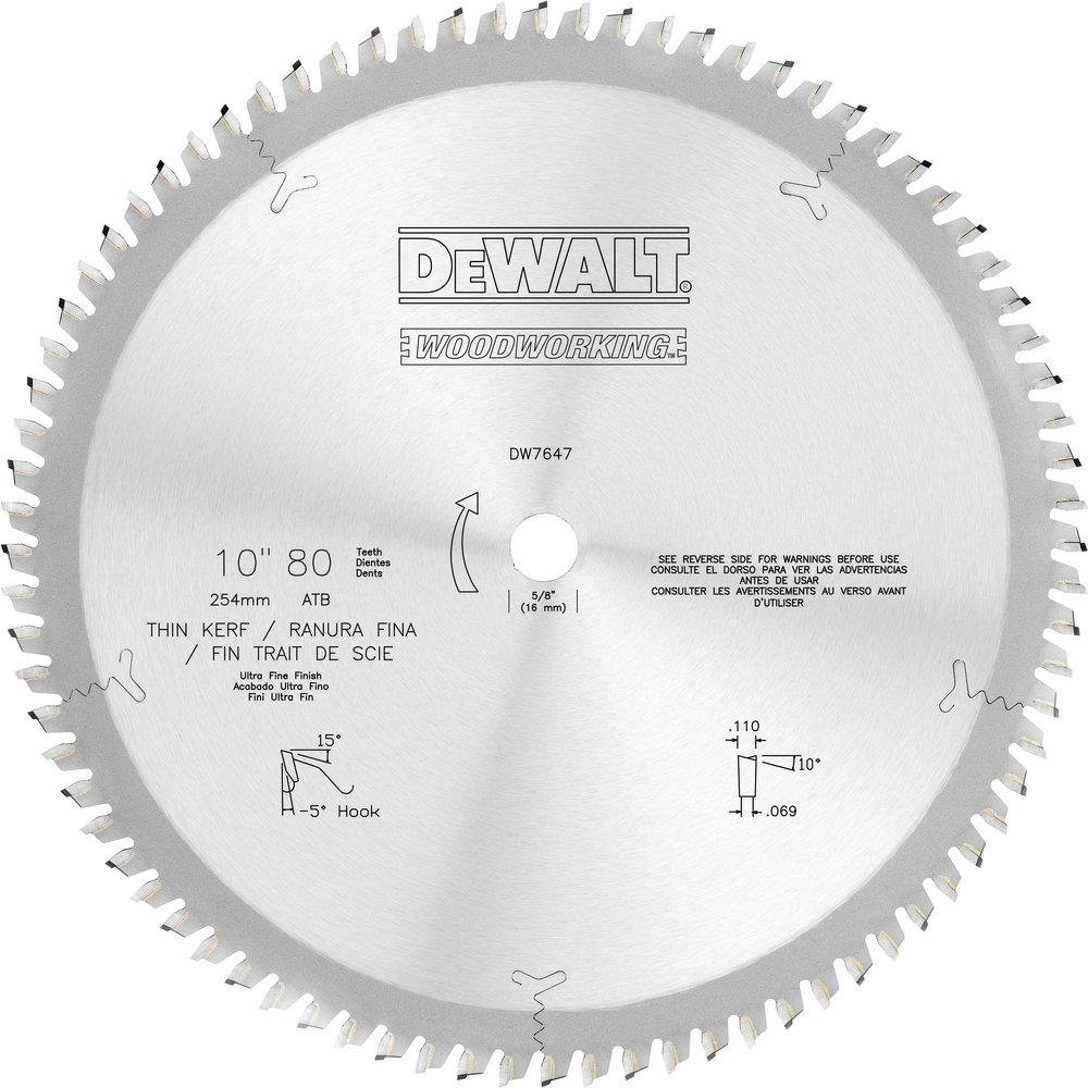 10 80T FINE CROSSCUT SAW Blade 