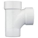 White PVC DWV Street Sanitary Tee 