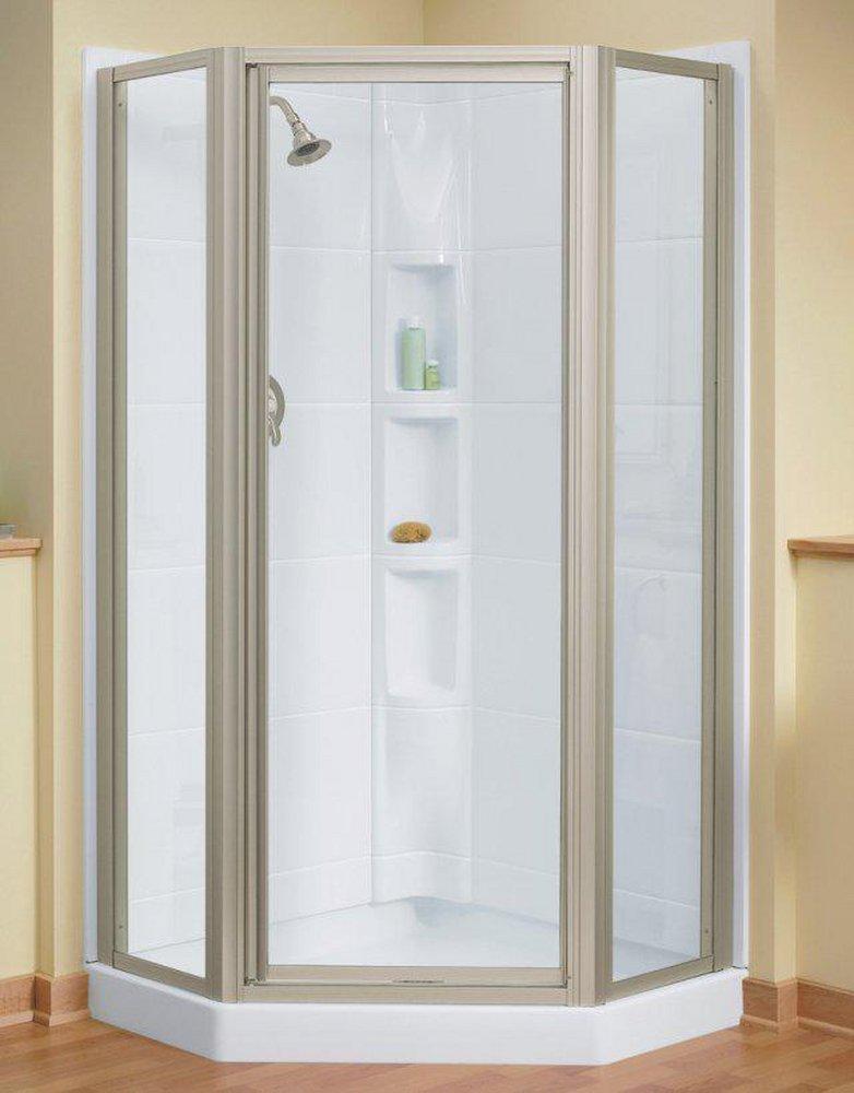 Sterling Nickel 64 x 39 in. Neo-Angle Shower Door 