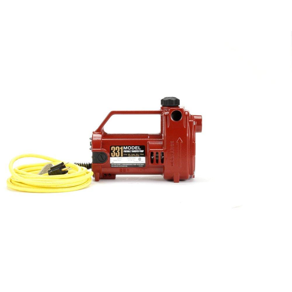 Liberty Pumps Red 3/4 in. 115V Cast Aluminum Transfer Pump 