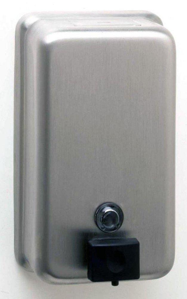 Bobrick Satin 40 oz. Recessed Surface Mount Soap Dispenser 