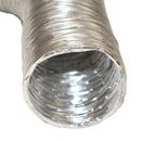 Jones Stephens Silver 8 ft. Flexible Air Duct 