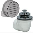 AB & A&trade; White Plastic Push-Pull Drain 