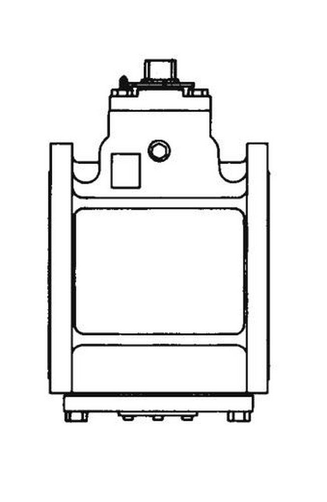Flowserve Nordstrom Carbon Steel 300 psig Flanged Gear Operator Plug Valve 