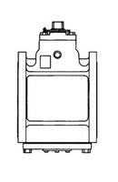 Flowserve Nordstrom Carbon Steel 300 psig Flanged Gear Operator Plug Valve 