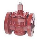 2 in. Cast Iron 800 psig Flanged Lever Handle Plug Valve