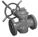 Flowserve Nordstrom Carbon Steel 150 CWP Flanged Gear Operator Plug Valve 