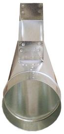 Snappy ADP 4 in. Center Galvanized Steel End Boot 