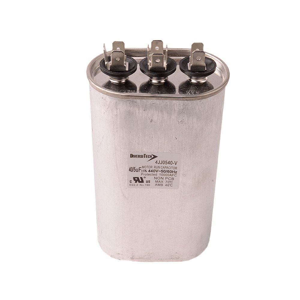 45 + 5 440V Dual Motor RUN CAP OVAL 