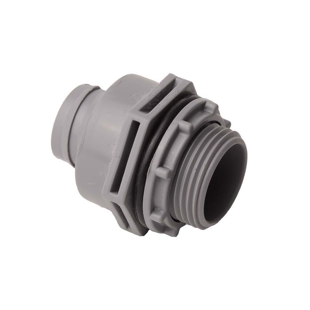 DiversiTech&reg; Grey 90 Degree Screw-On Fitting 