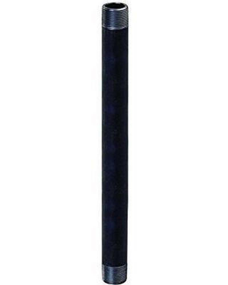 Black 3/4 in. NPT Standard Zinc Plated Carbon Steel Pipe 
