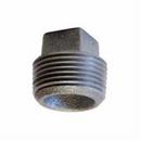 Straight Black and Zinc-Plated Wrot Carbon Steel Square Head Weld Plug for Natural Gas 