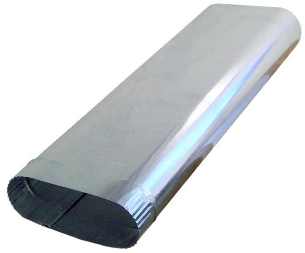 Snappy ADP 8 in x 100 in Galvanized Steel Oval Duct Pipe | Ferguson