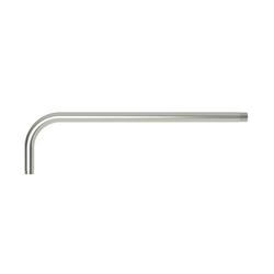 18 in. 90 Degree Shower Arm in Polished Nickel