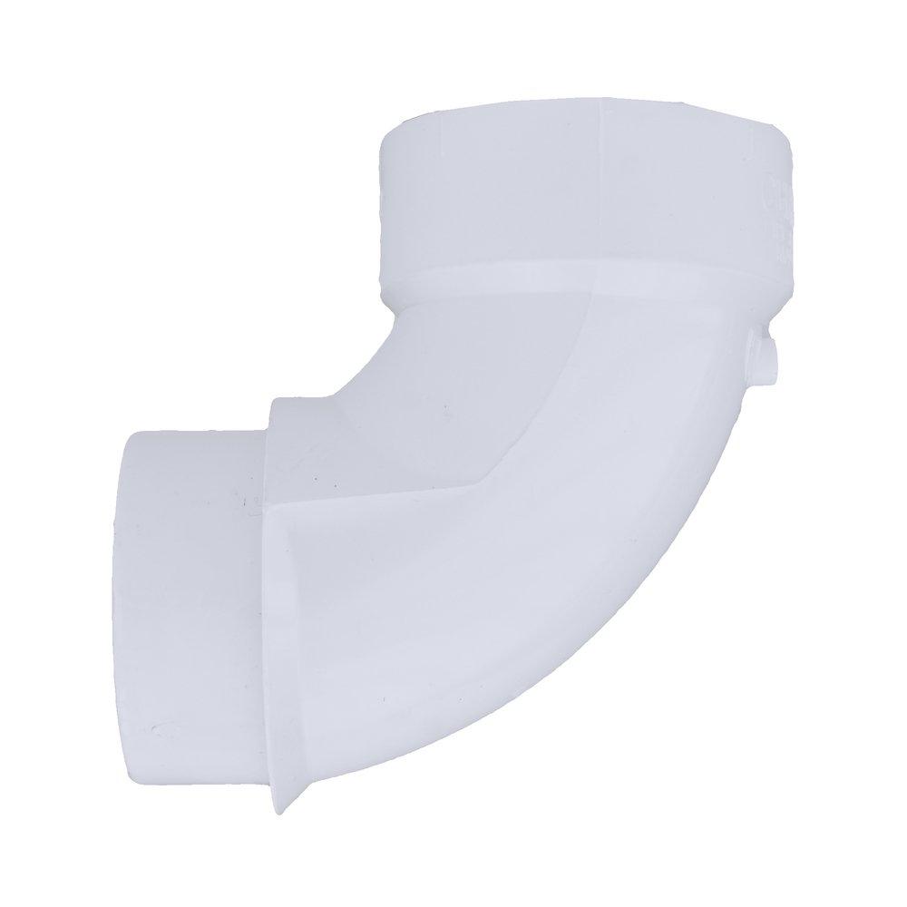 White PVC DWV 90&deg; Street Elbow 