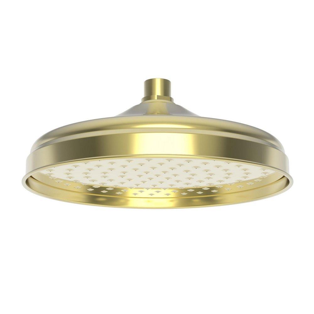 Newport Brass Forever Brass Single Function Rain and Wide Showerhead 