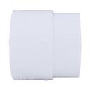 White PVC DWV x Cast Iron Spigot Adapter 