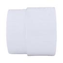 White PVC DWV x Cast Iron Spigot Adapter 