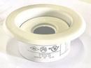 Tyco Signal White 2-7/8 x 1-15/16 x 1/2 in. NPT Painted Carbon Steel Escutcheon 