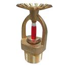 1/2 in. 155F 2.8K Pendent Sprinkler and Quick Response Sprinkler Head in Natural Brass
