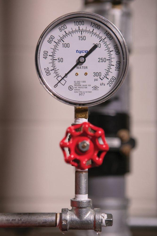 Tyco Water Pressure Gauge 