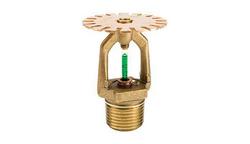 3/4 in. 200F 8K Quick Response Sprinkler Head in Natural Brass