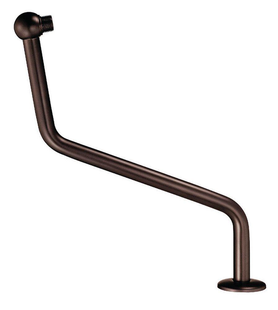 Gerber Plumbing Oil Rubbed Bronze S-Shaped Shower Arm with Flange 
