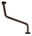 Gerber Plumbing Oil Rubbed Bronze S-Shaped Shower Arm with Flange 