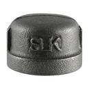 1-1/2 in. 300# Ductile Iron Cap in Black