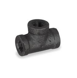 2 x 2 x 3/4 in. 300# NPT Black Ductile Iron Tee