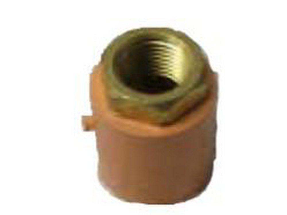 Tyco Orange Socket x SR FPT CTS CPVC Adapter with Stainless Steel Thread 