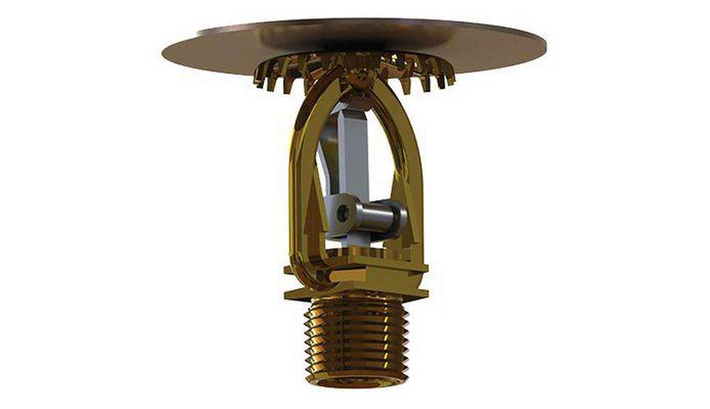 Tyco Natural Brass 3/4 Brass TY-L 212 SR Upright Sprinkler Head 8.0K 