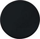 Tyco Jet Black 3-1/4 in. Painted Brass Cover Plate 