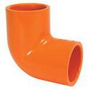 Tyco Orange Slip Schedule 40 Painted CPVC 175 psi 90 Degree Sprinkler Elbow 