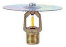 3/4 in. 155F 8K Quick Response and Upright Sprinkler Head in Natural Brass