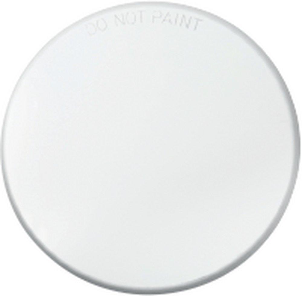 Tyco Grey White 3-1/4 in. Painted Brass Cover Plate 