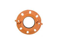 10 in. Grooved x Flanged 250 psi Painted Ductile Iron Adapter with EPDM Gasket