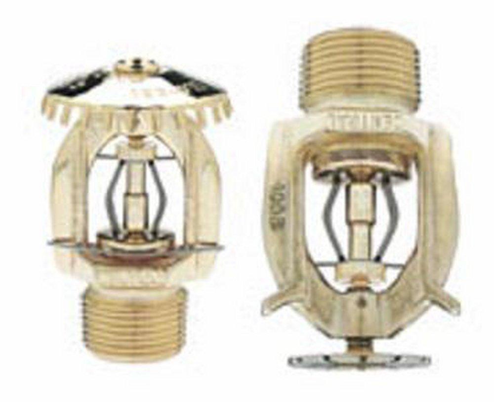 Tyco Natural Brass 3/4 in. 11.2K Standard Coverage, Response and Upright Sprinkler Head in Natural Brass 