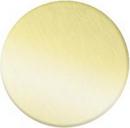 3-1/4 in. Painted Brass Cover Plate in Brushed Brass