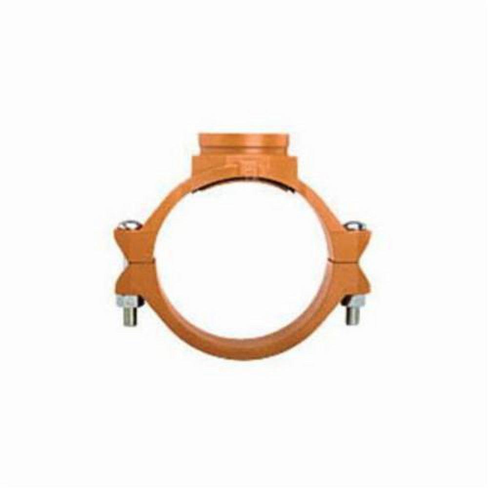 Tyco Grooved Painted Ductile Iron and Rubber Mechanical Tee 