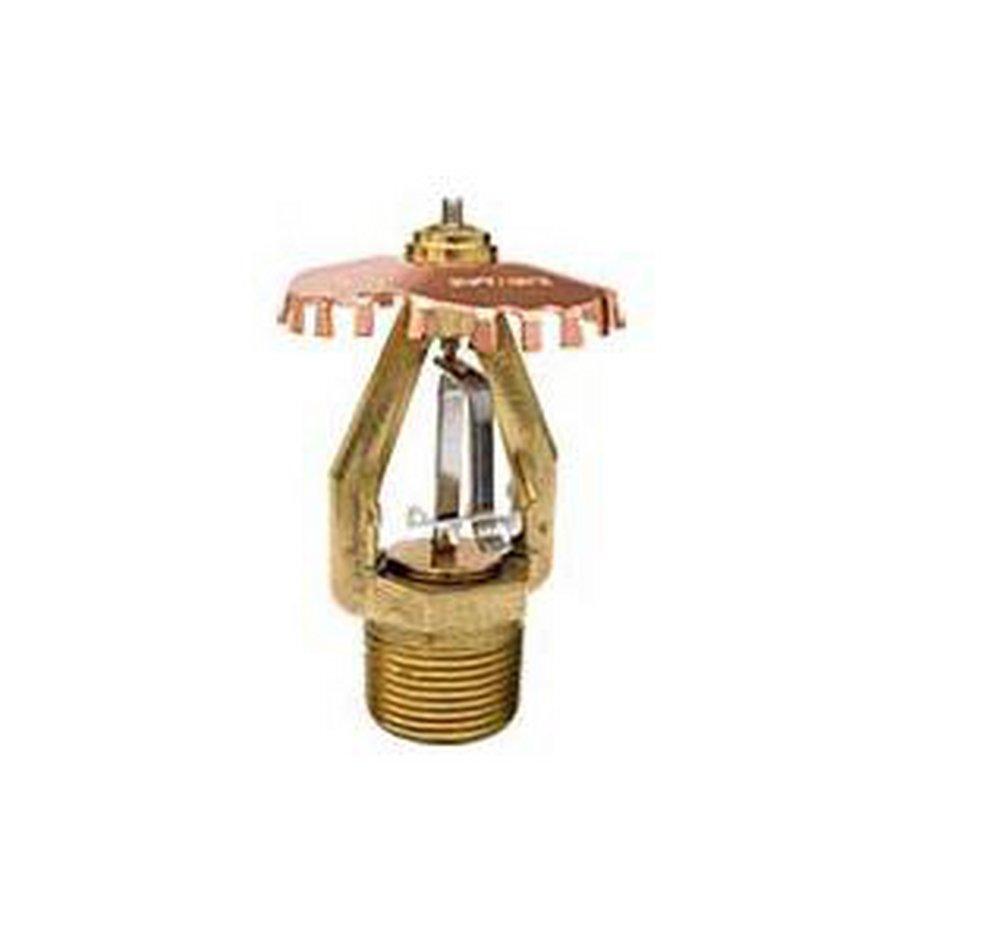 1 in. 212F 25.2K Extended Coverage and Upright Sprinkler Head in Natural Brass 
