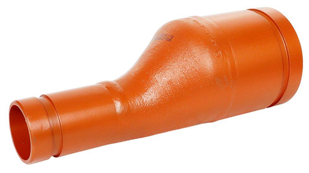 Gruvlok Orange Grooved Schedule 40 Standard Domestic Carbon Steel Eccentric Reducer 