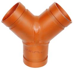 3 in. Painted Grooved Wye