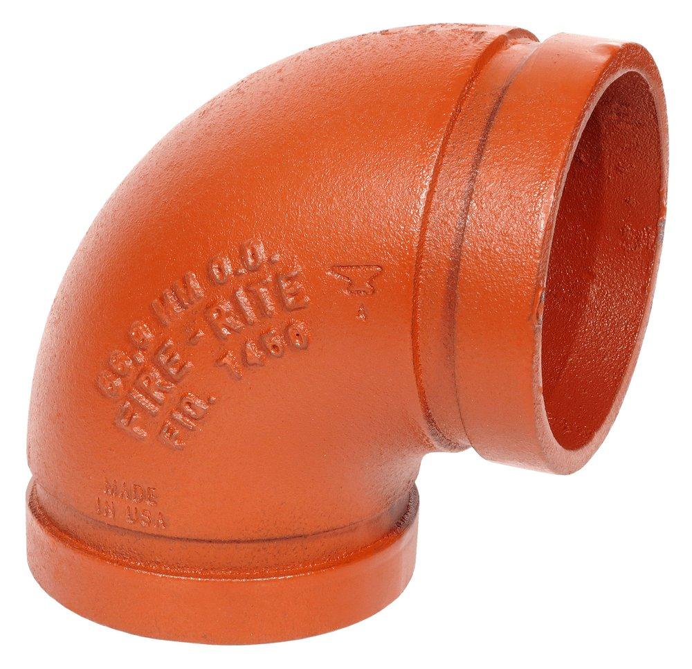 Gruvlok Grooved Ductile Iron 90 Degree Bend 