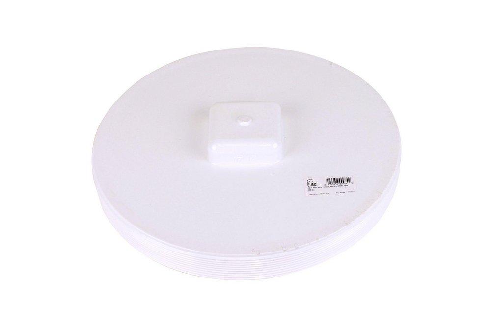 Multi-Fittings Corporation White MPT and DWV Schedule 40 PVC Plug 