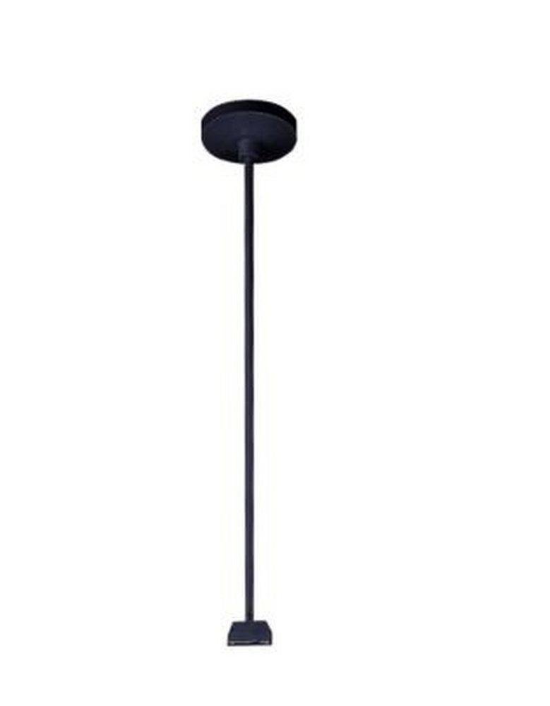Juno Lighting Black Ceiling Pendant Stem Kit for NXPB Exit Sign 