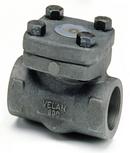 Velan Valve 800# SW A105 T8 Piston Check Valve Reduced Port Bolted Cover, Spring Loaded, Forged Steel 