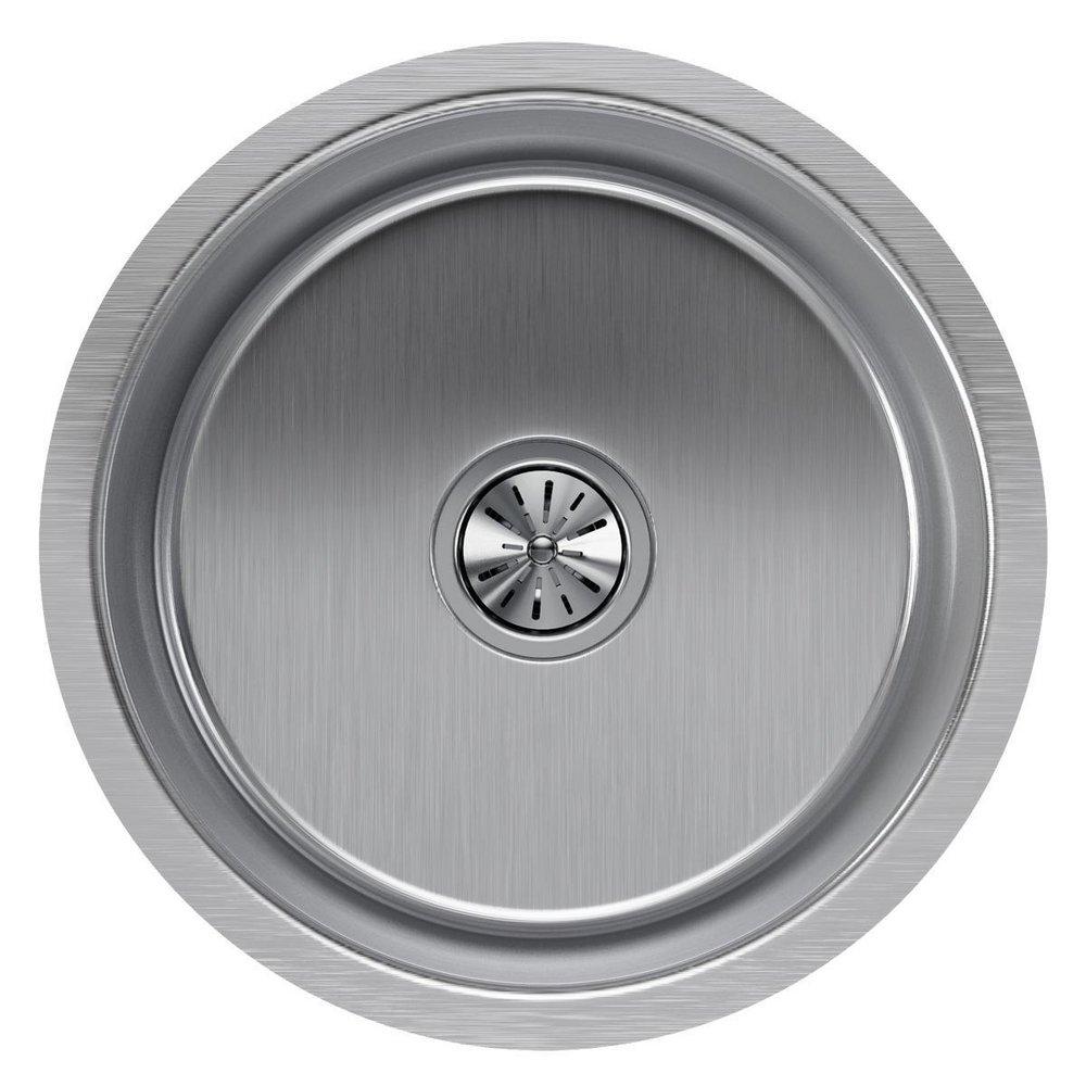 Elkay Lustrous Satin 18-3/8 x 18-3/8 in. Undermount Stainless Steel Bar Sink 
